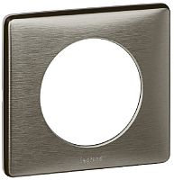 Рамка универсальная Legrand Celiane 1-м. металл вольфрам  картинка